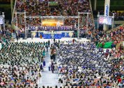 Encerramento da Convenção Estadual 2019 reúne mais 16 mil pessoas no Ginásio do Sesi