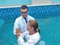 Pb. Adson Kadmyel batiza oito novos membros da Assembleia de Deus em Piranhas